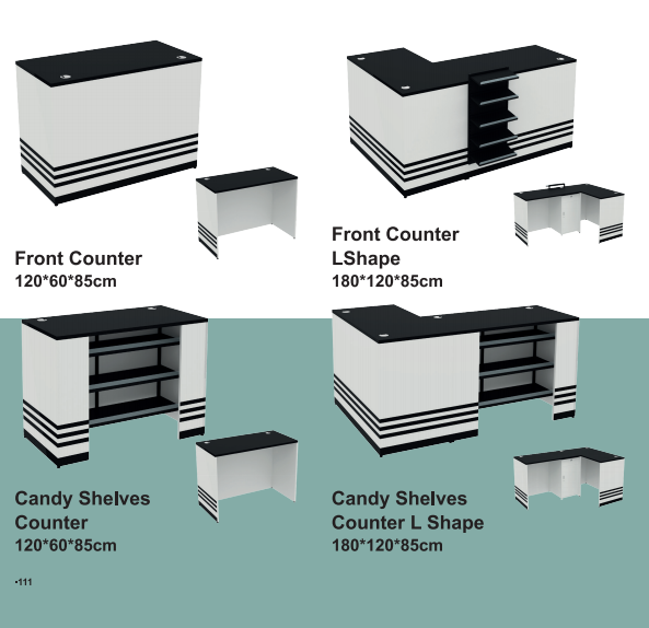 Counter pièces minimales