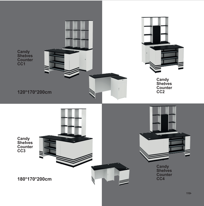 Candy Shelves à Counter